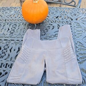 Athleta Delancey Gleam Moto Tight in Gray